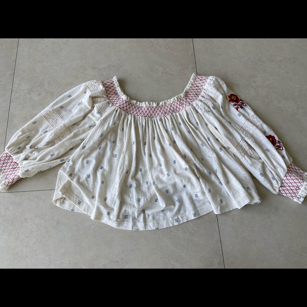 Free people off the shoulder top